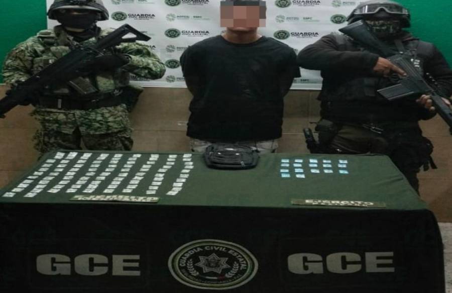 Captura efectiva de narcomenudista por Guardia Civil y BOMI en Salinas