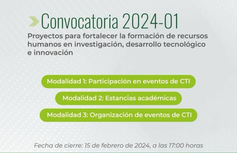 Convocatoria abierta para proyectos científicos y tecnológicos en SLP