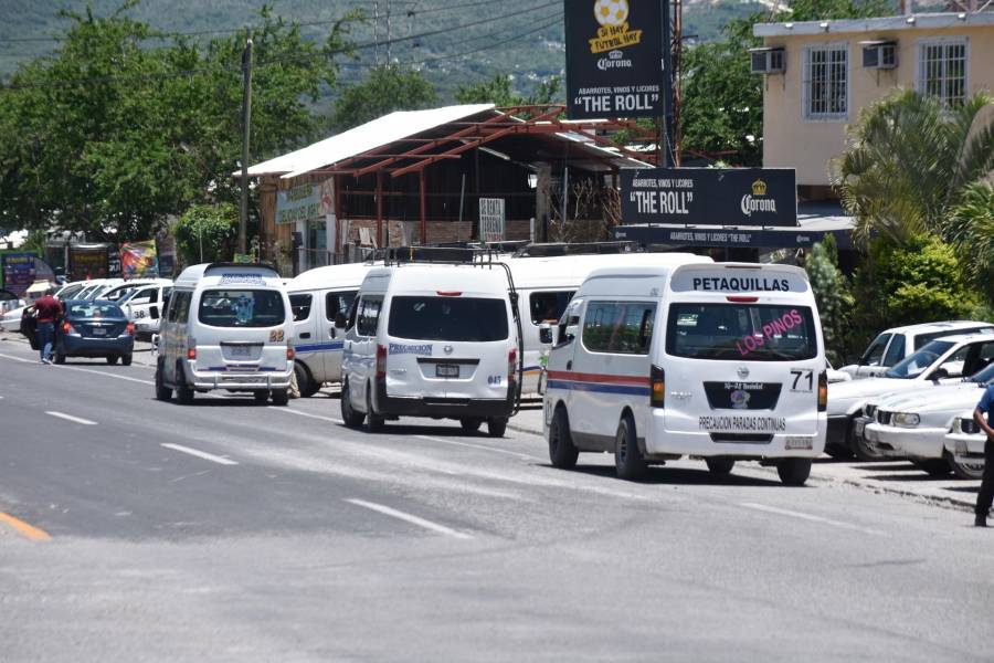 Violencia suspende servicio de transporte público en Taxco y Zihuatanejo