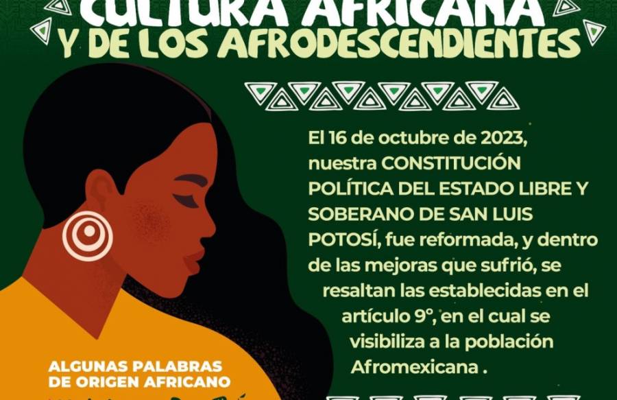 Gobierno de SLP promueve los derechos de la población afrodescendiente