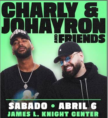 Charly y Johayron culminar&aacute; gira “Los l&aacute;pices” en Miami