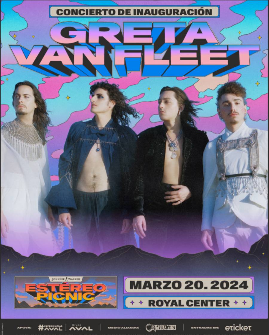 ¡Greta Van Fleet! Los elegidos para el Concierto de Inauguración del FEP2024