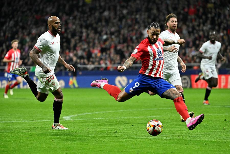 Memphis Depay mete al Atlético en semifinales de la Copa del Rey