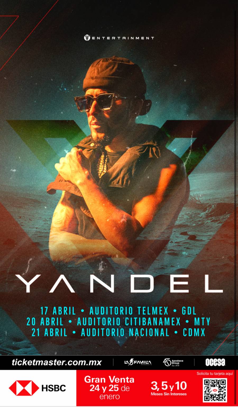 YANDEL VUELVE A NUESTRO PAÍS  ¡El rey regresa con todo su flow a México este 2024!