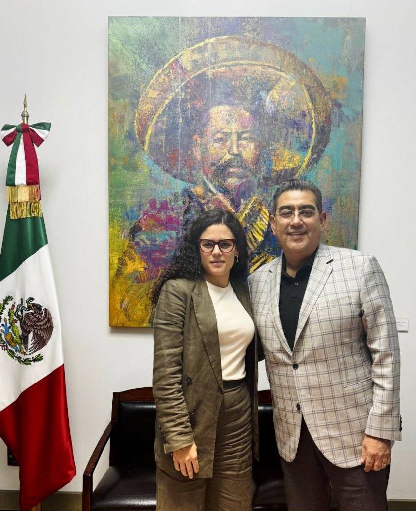 Se reune Céspedes con Maria Alcalde Lujan