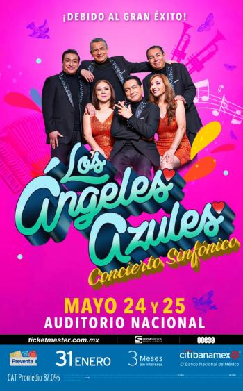 Los Ángeles Azules anuncian su regreso al Auditorio Nacional