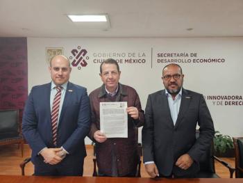 Firman SEDECO y CANALUM convenio para impulsar la economía circular en la CDMX