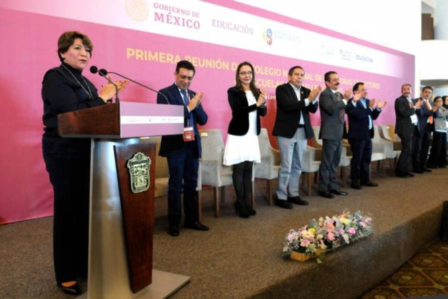 La educación es el motor de la transformación social, desarrollo y bienestar: Delfina Gómez