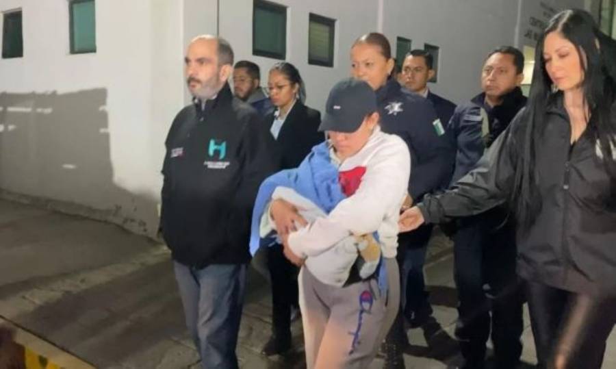 Autoridades entregan a bebé recién nacido previo a su secuestro