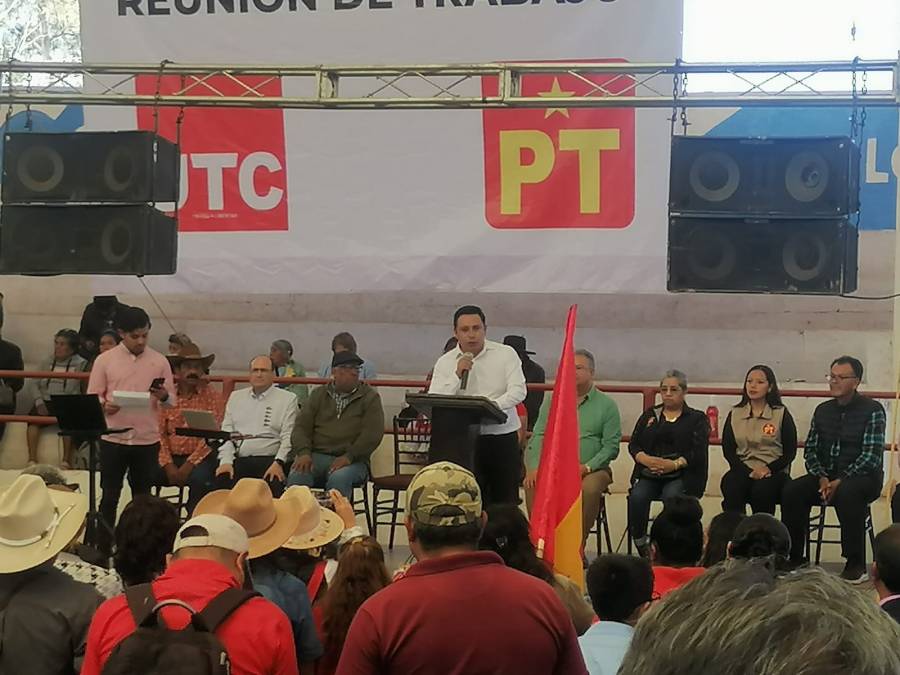 Cierra filas Uni&oacute;n de Trabajadores del Campo con el PT y la 4T en EdoMex