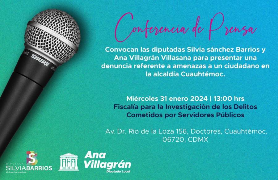 Diputadas presentarán denuncia por agresión a ciudadano en la alcaldía Cuauhtémoc