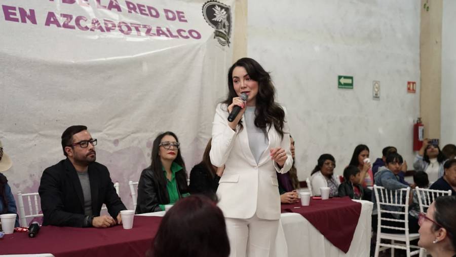 Locatarios de mercados en Azcapotzalco solicitan a Morena que Gabriela Jiménez Godoy sea la defensora de la 4T