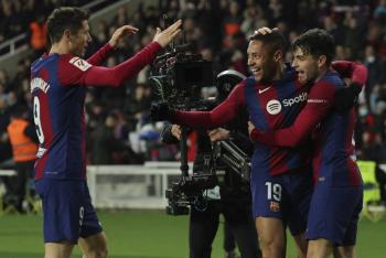 LaLiga: Vitor Roque da aire al Barcelona