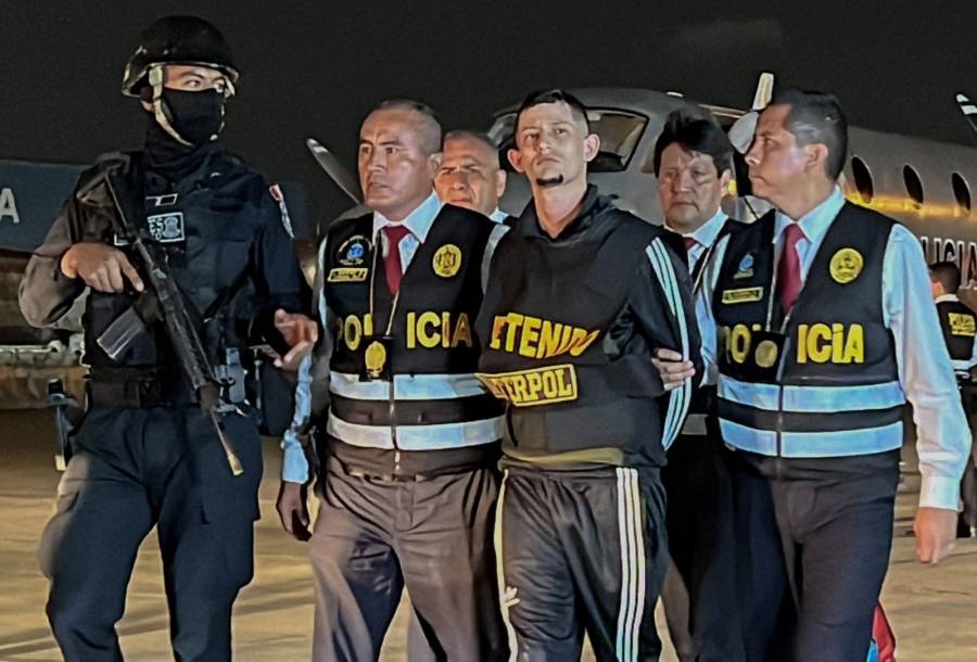 Venezolano acusado de quemar viva a mujer en Per&uacute; llega extraditado desde Colombia