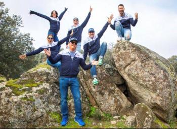 Dayanara Torres, Julián Gil, Jaime Mayol y Tommy Ramos en el Hexagon Cup