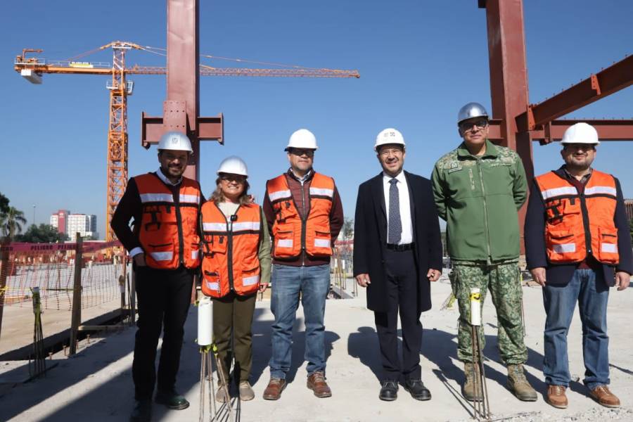 IMSS y GobCDMX supervisan avance de construcción del Hospital General de Zona No. 25 “Zaragoza”