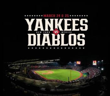 Yankees de Nueva York se enfrentar&aacute;n a los Diablos Rojos en M&eacute;xico