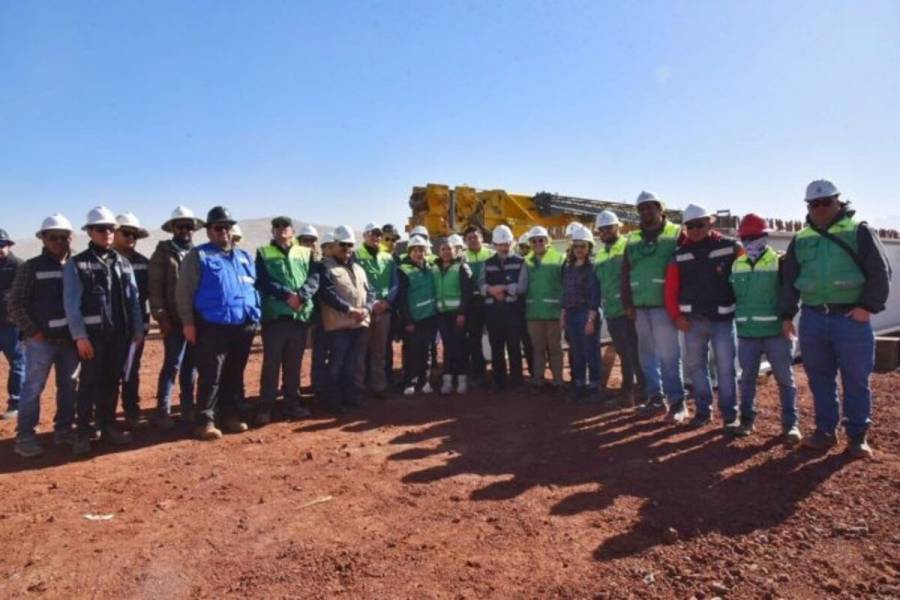 Supervisa Delfina Gómez los avances de obra del Trolebús Chalco-Santa Martha