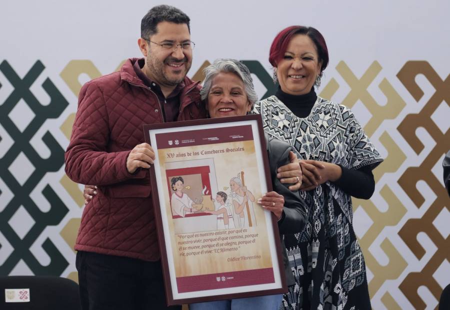 Celebra Martí Batres XV Aniversario de Comedores Sociales para el Bienestar