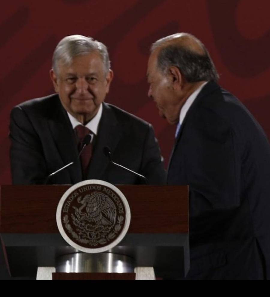 Oposición intentó llevar como candidato presidencial a Carlos Slim: AMLO