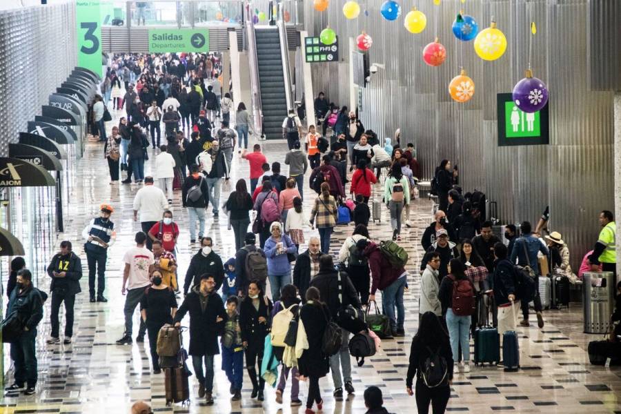 México registró la llegada de más de 21 millones de turistas extranjeros en 2023