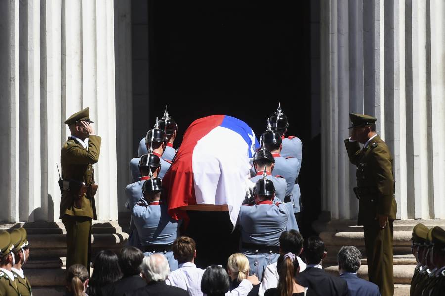 Chile despide al expresidente Sebasti&aacute;n Pi&ntilde;era con honores de Estado