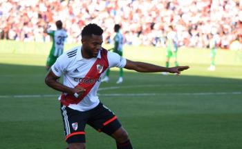 River debut&oacute; con triunfo y gol de colombiano Borja en la Copa Argentina