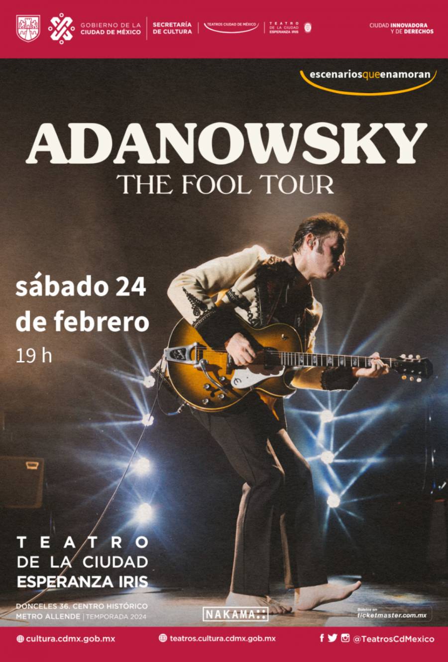 ADANOWSKY PRESENTA SU NUEVO DISCO CON UNA INMERSIÓN EN LA CREATIVIDAD Y LA AUTENTICIDAD ACTUAL