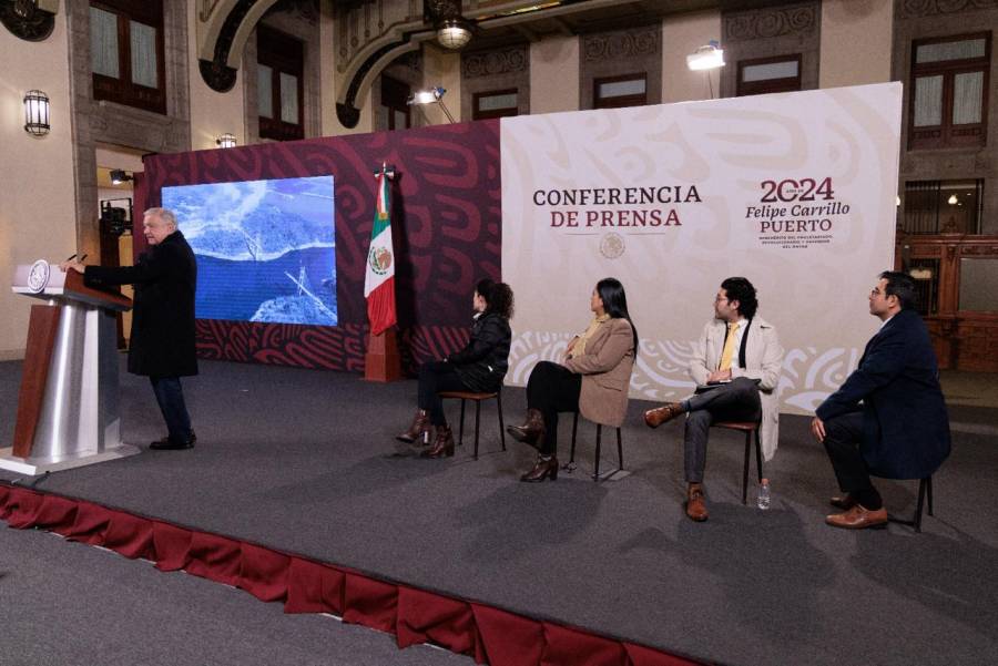 Obrador asegura que no permitía que EU agarre “de piñata” a México ante campañas electorales en EU