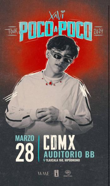 ¡XAVI har&aacute; vibrar el Auditorio BB con su Tumbado Rom&aacute;ntico!