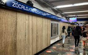 Cierre temporal de la estación Zócalo del Metro