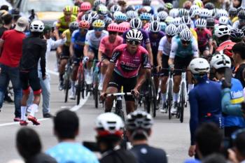 El ecuatoriano Richard Carapaz gana la etapa reina del Tour Colombia