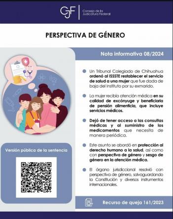 Tribunal ordena al ISSSTE reestablecer servicios a mujer cuyo ex esposo se los retiró