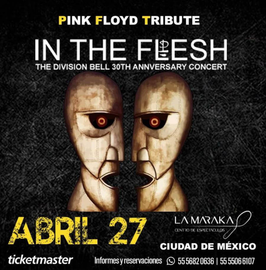 IN THE FLESH RESUCITARÁ A PINK FLOYD EN LA MARAKA