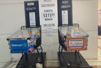 Soriana H&iacute;per, Bodega Aurrera y Walmart tienen la canasta b&aacute;sica m&aacute;s barata en M&eacute;xico
