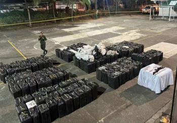Cae millonario cargamento de coca&iacute;na, m&aacute;s de 5 toneladas del