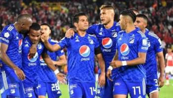 Millonarios gana y queda segundo en el torneo Apertura de Colombia