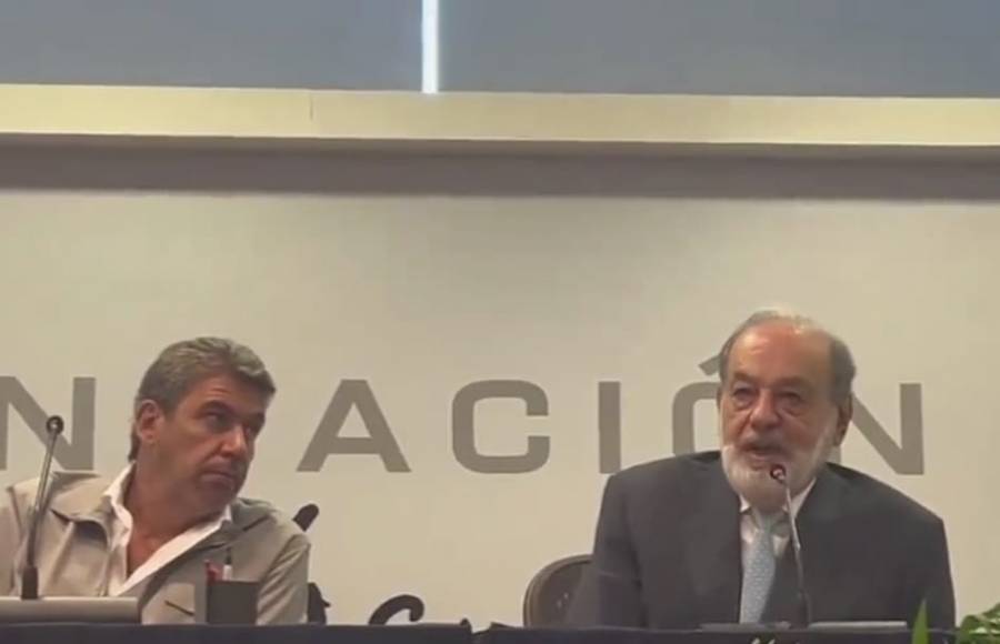 AMLO dice que no comparte visión de Slim sobre exceso de militarización