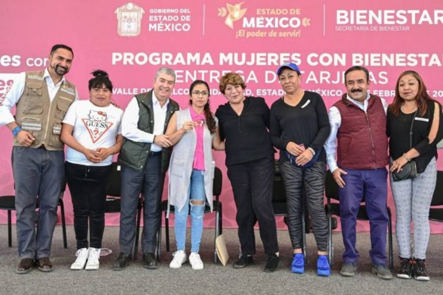 Beneficiarias de Tarjeta Mujeres con Bienestar recibirán 7 mil 500 pesos en Edomex