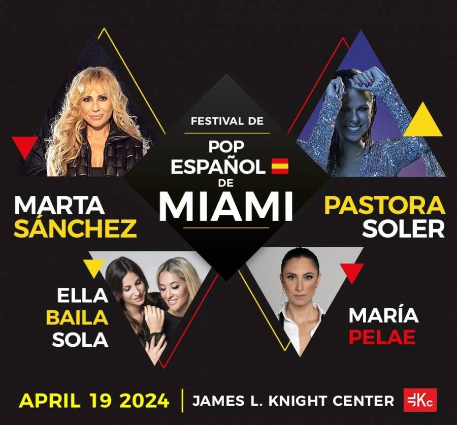 Marta Sánchez y Ella Baila Sola encabezan el Festival de Pop Español de Miami