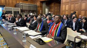 Petici&oacute;n urgente de Sud&aacute;frica ante la CIJ contra Israel por ofensiva en Raf&aacute;