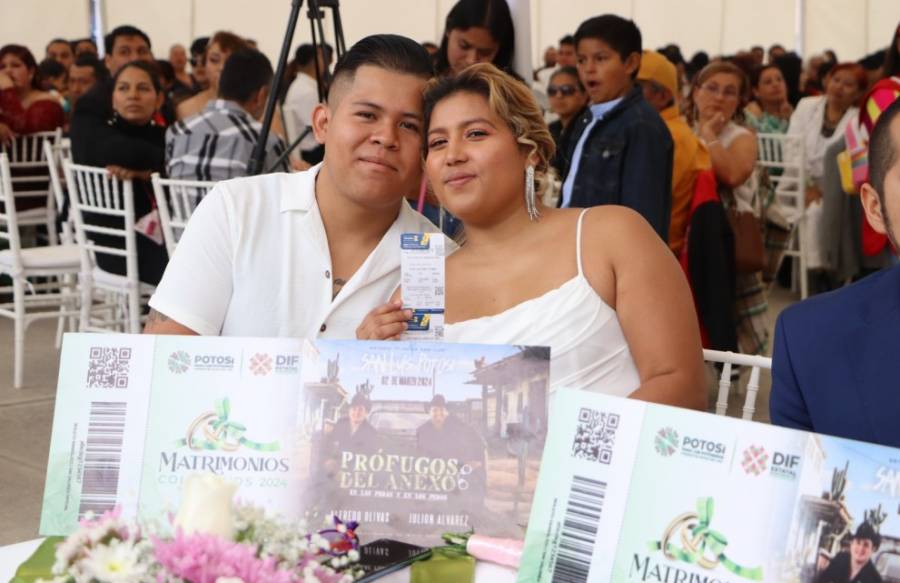 Bodas comunitarias rebasan expectativas