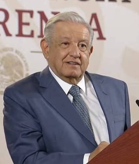 Va mejorando ojo de presidente, dice que ya se lo 