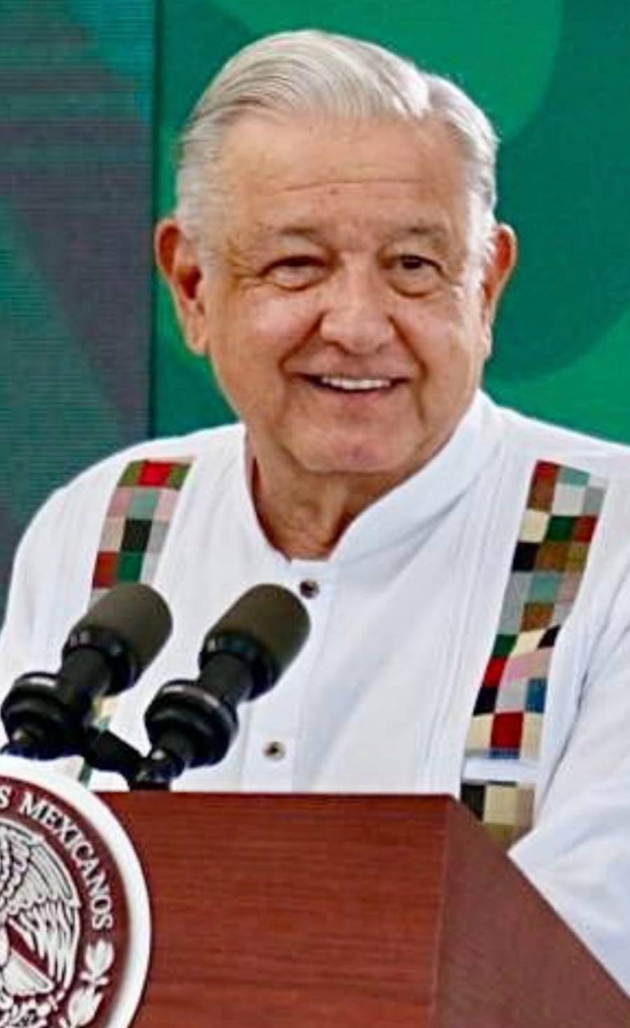 Casi al 100% ojo de AMLO