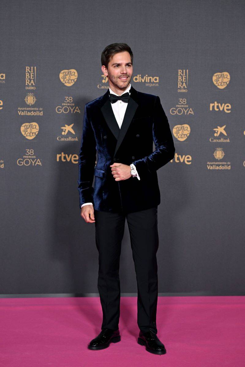 Marc Clotet brilla con su elegancia en los Premios Goya 2024