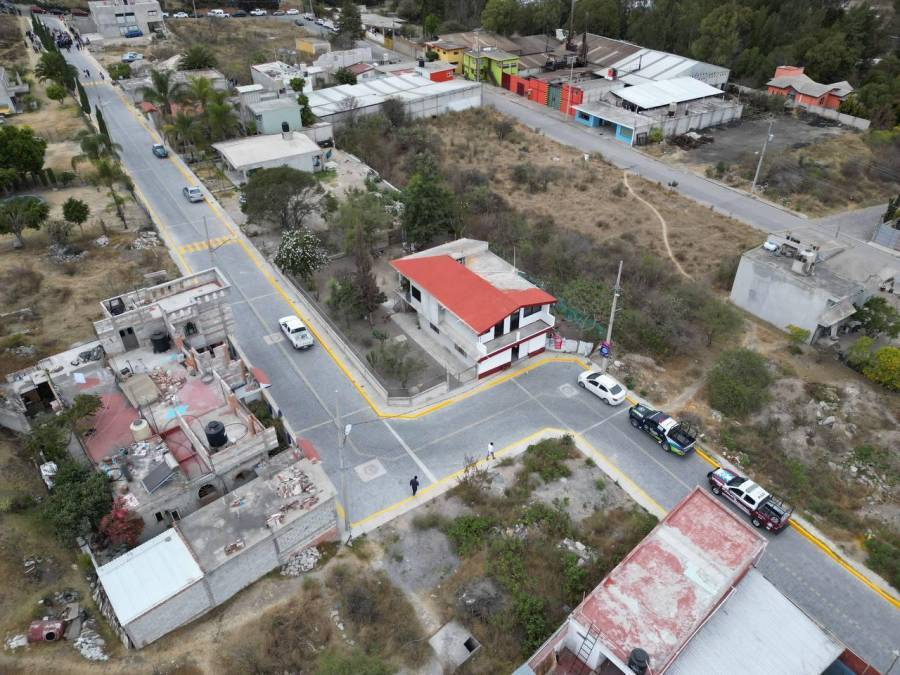 Gobierno municipal de Puebla mejora la infraestructura de San Pedro Zacachimalpa