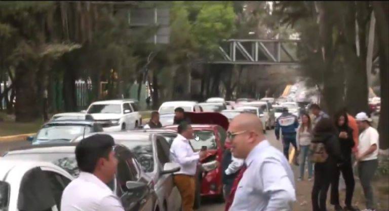 Accidente en Avenida R&iacute;o Churubusco Genera Caos Vial