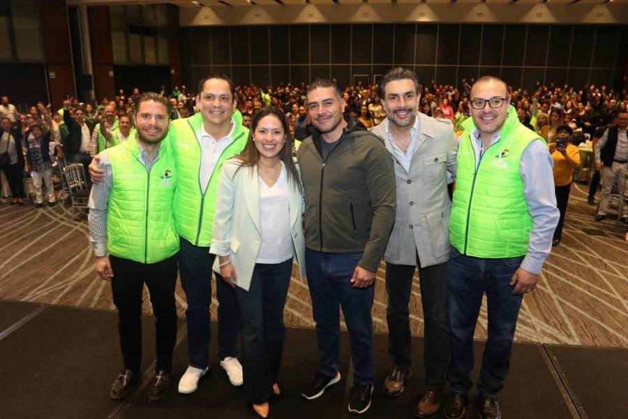 “Todos buscamos un país mejor”, dice García Harfuch ante líderes del Partido Verde
