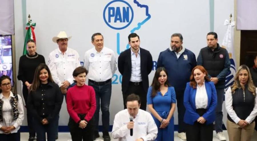 PAN presenta sus candidatos en Nuevo León y advierte contra la injerencia de la delincuencia organizada