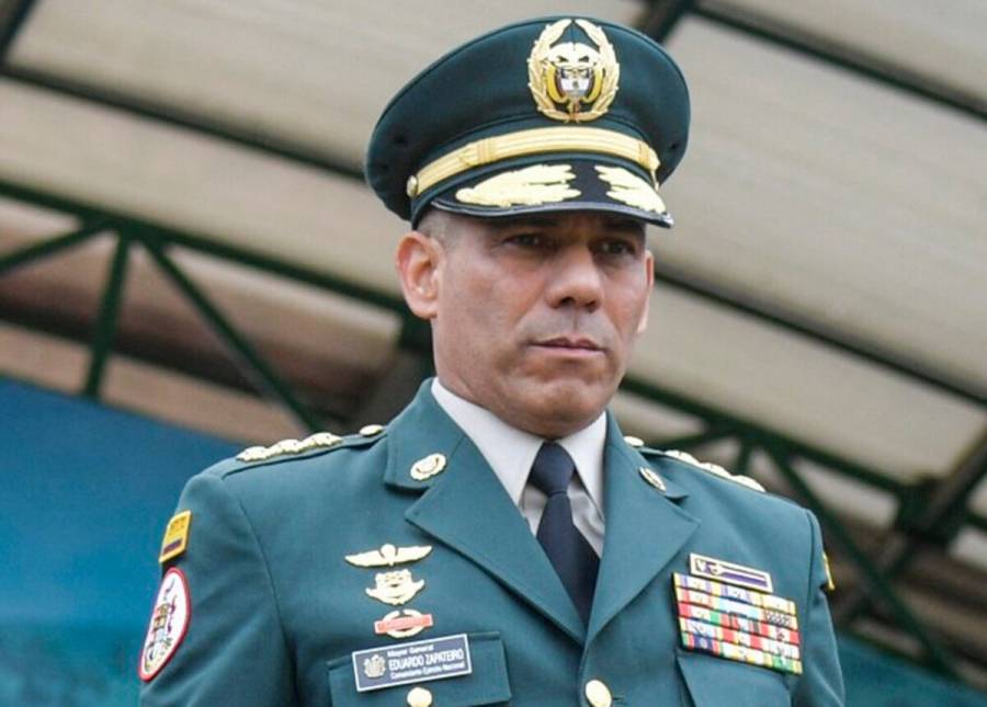General Eduardo Zapateiro pierde la paciencia y explota contra Laura Sarabia